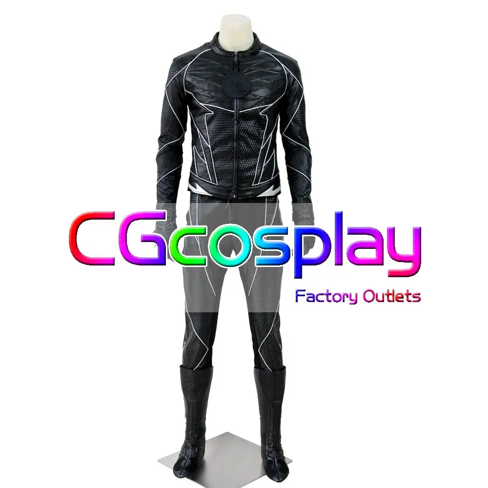 CGCOS Express Shipping The Flash Zoom Jumpsuit Game Cos Cosplay Costume Uniform Helloween Custom-made