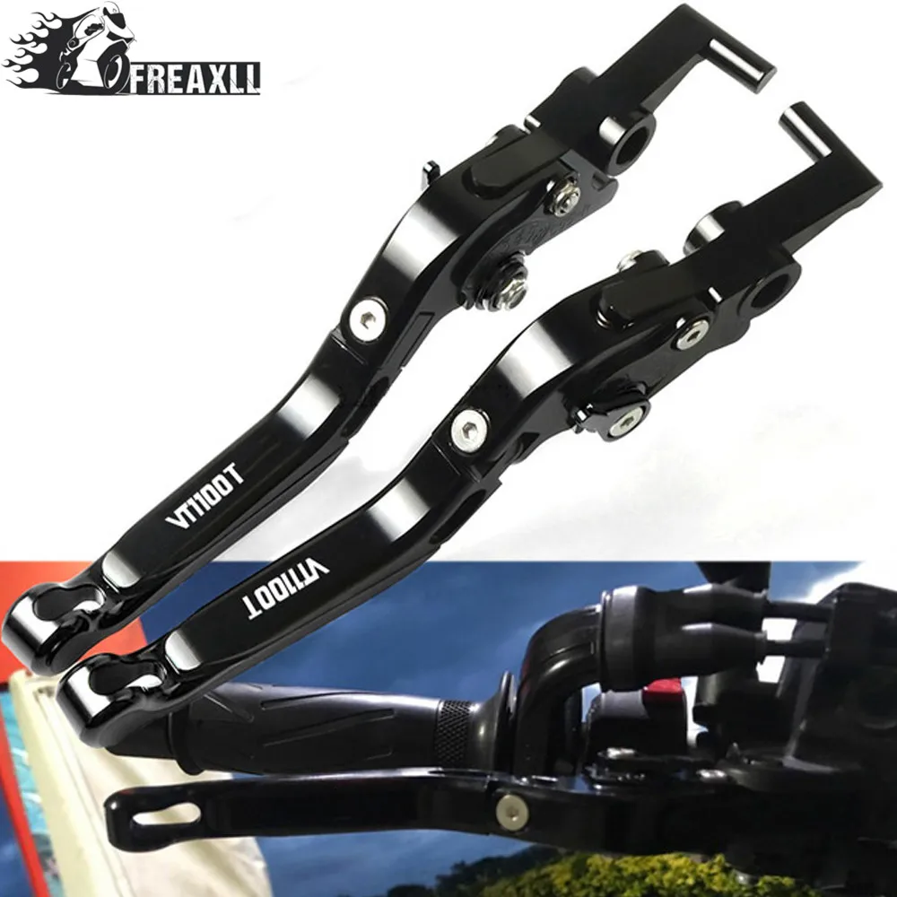 CNC мотоцикл сцепные рычаги регулируемые Складные Выдвижные для Honda VT1100T VT 1100 T Ace