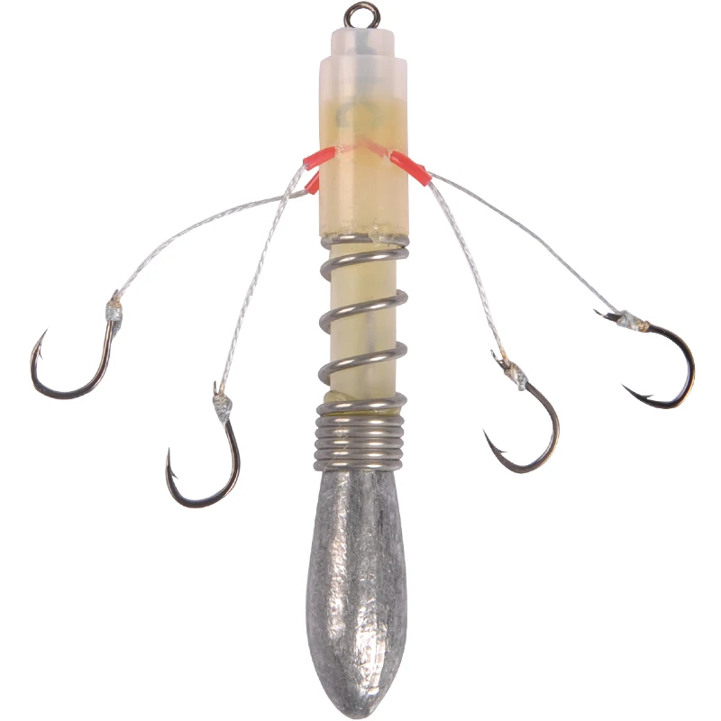1 pcs four hooks explosion hook for fishing 5#/6#/8# hook jig head fishing hook anzol para pesca atacado peche fishing tackle