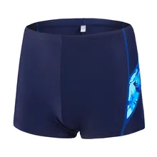 Мужские плавки, сексуальный купальный костюм для мужчин, быстросохнущие мужские шорты для плавания, средняя талия, полиэстер, maillot de bain homme