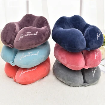 

U-Shaped Memory Foam Pillow Slow Rebound Pillows Office Sleep Neck Cushion Health Care Body Pillows Travel Pillow For Airplane