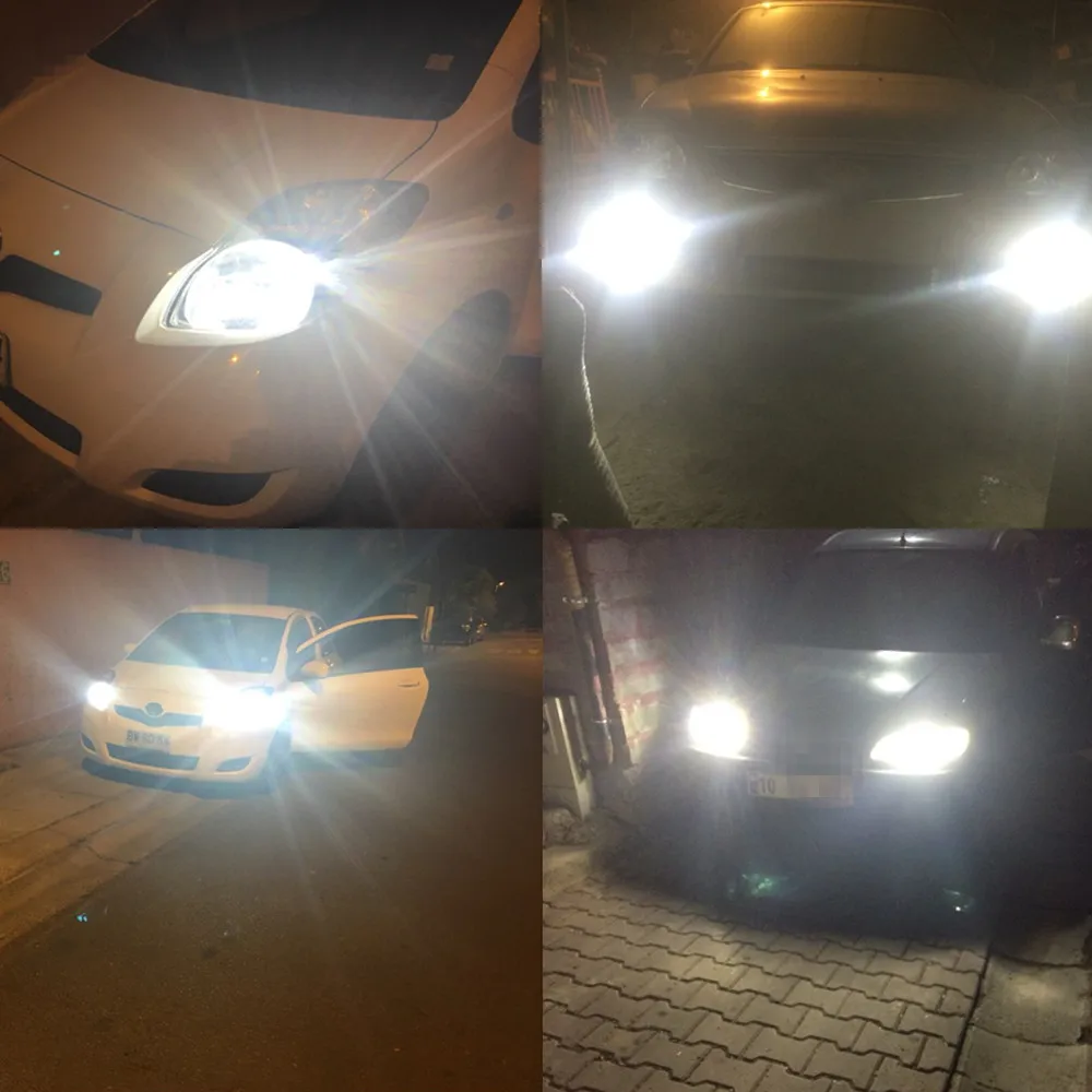 Conduziu a Lâmpada de Luz de Nevoeiro do Carro do Caminhão do Automóvel Conduz a Lâmpada de Luz Wljh Veículo V-24 v Nenhum Erro Canbus h3 do Automóvel Nevoeiro Que Running Diurna 2x dc 12 11 Automóveis e motos