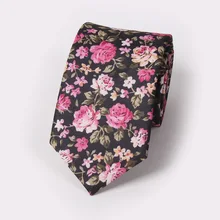 TagerWilen мужские хлопковые Галстуки 6 см Тонкий облегающий узкий цветочный цветок галстук Gravata свадебный подарок для женщин T-84