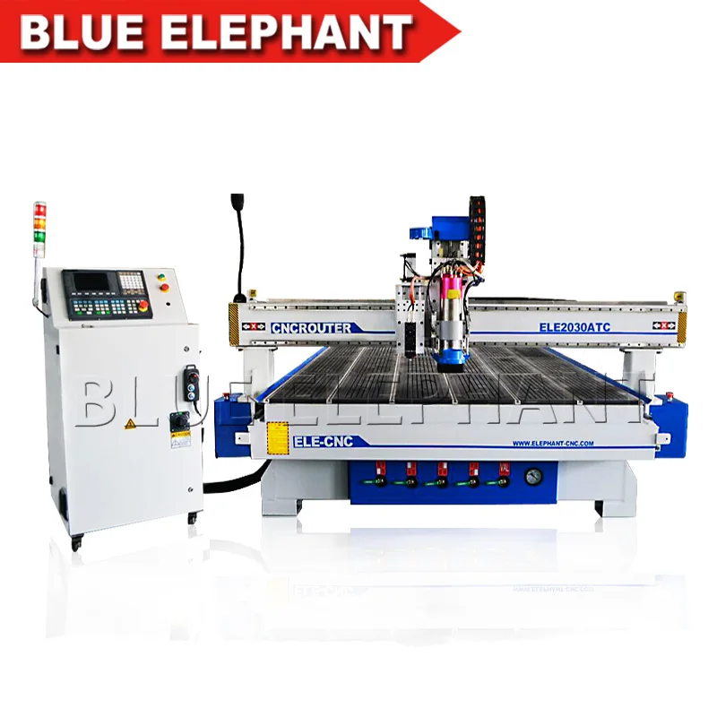 

ELE 2030 ATC with Electric Oscillating Tool for Corrugated Board Wood CNC Router for two uses
