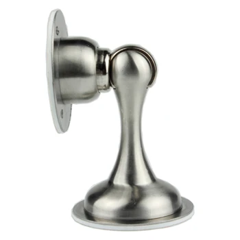 

Stainless steel interior door stopper magnetic door stop collision protection wall practical fixed door suction