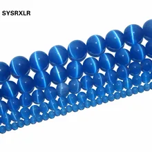 Free Shipping Natural Stone Blue Opal Natural Cat Eye Beads Round Beads For Jewelry Making DIY Bracelet 4/6/8/10/12 MM Strand цена Free Shipping Natural Stone Blue Opal Natural Cat Eye Beads Round Beads For Jewelry Making DIY Bracelet 4/6/8/10/12 MM Strand цены онлайн