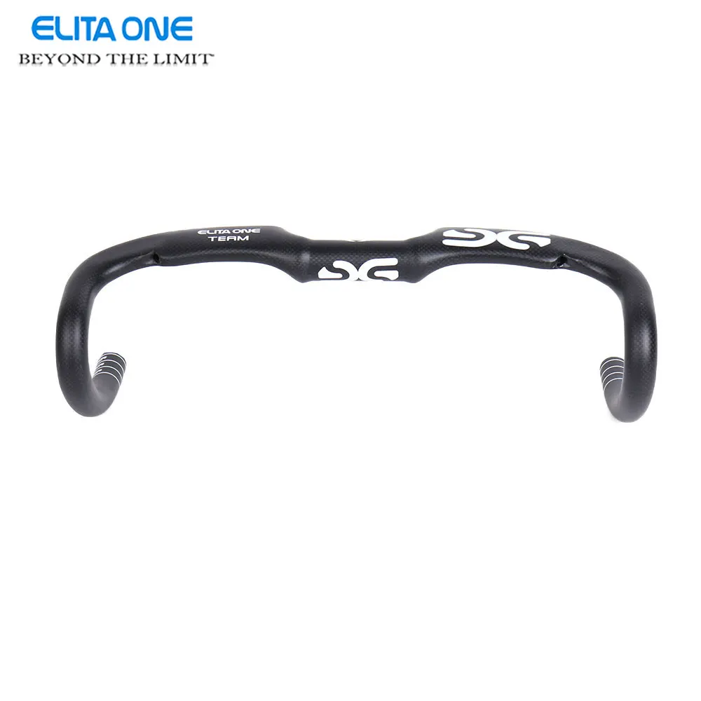 

Road Bicycle Handlebar Carbon Fibre T800 High Modulus Carbon Road Handlebar/Bent Bar 31.8*mm*400/420/440mm 3k matte
