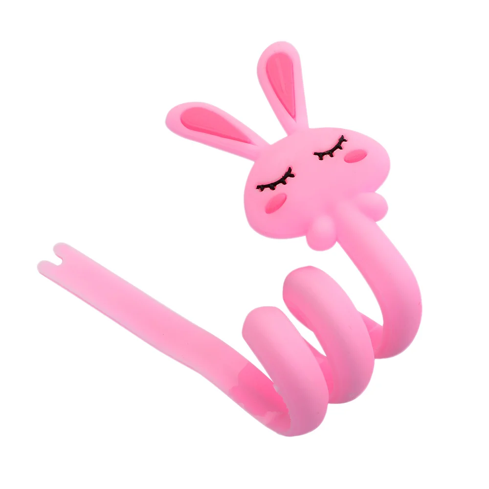 rabbit Длинные полосы провода моды полосы животных моталки ушной механизм хранения кабель моталки аксессуары творческий держатель кабеля - Цвет: rabbit