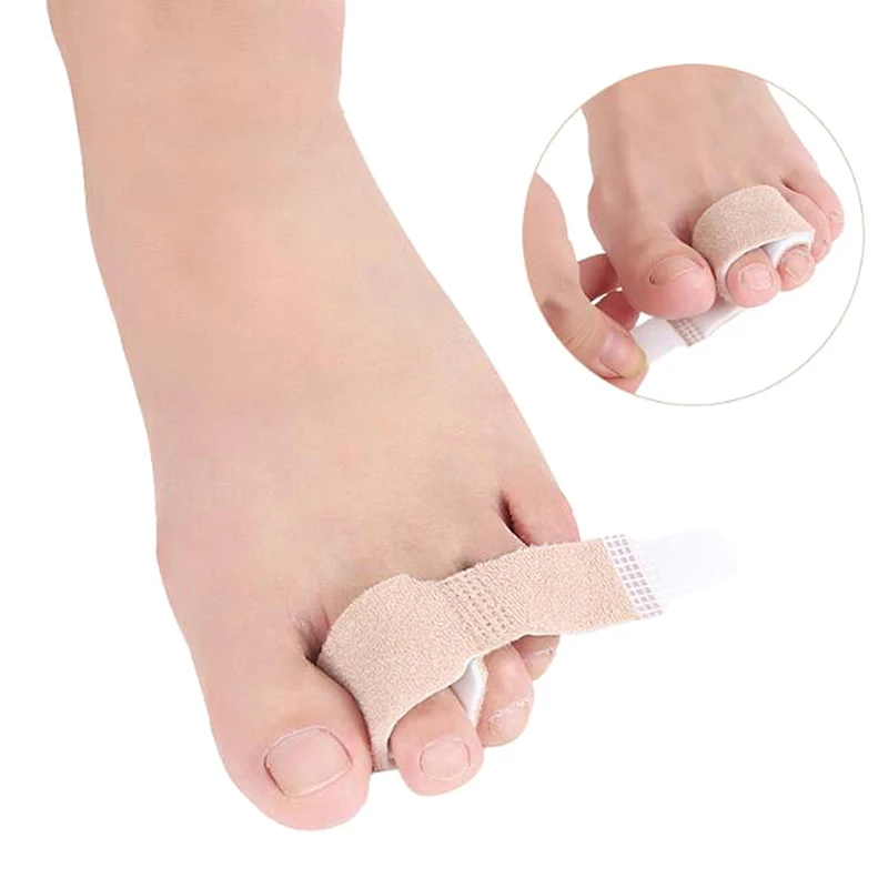 Hot Hallux Valgus Corrector Bandage Fabric Toe Finger Straightener Toe Separator Splint Wraps