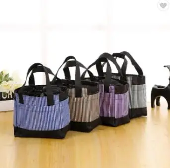 

Custom logo printing trendy cheap picnic grocery insulated frozen lunch cooler bag
