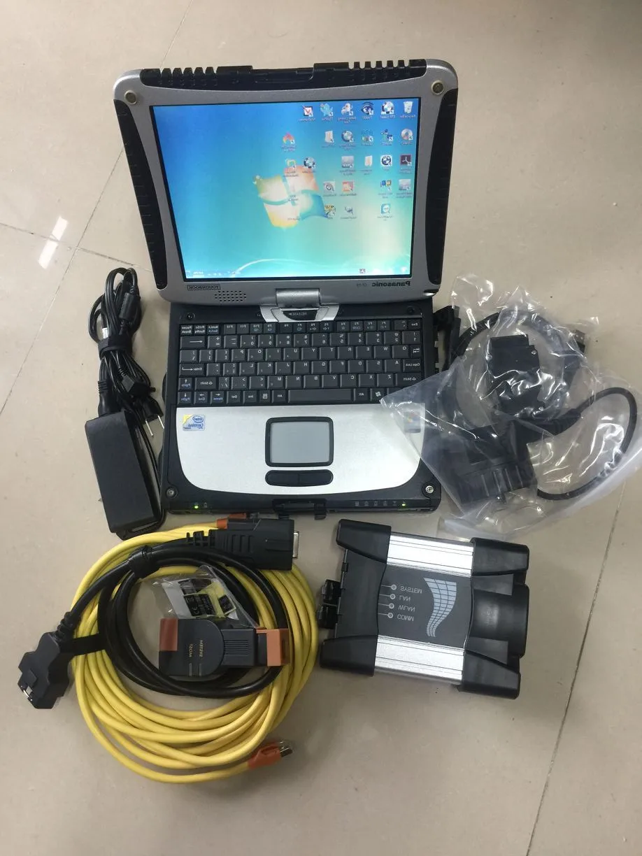 for Bmw Diagnose Tool Icom Next with Software 2021.09 Hdd 1000gb Expert Mode Laptop Toughbook CF 19 Computer Windows 10 | Автомобили и