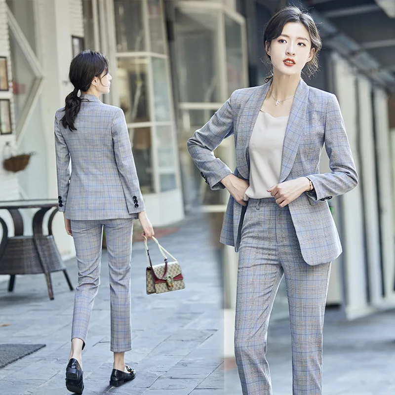 Маленький костюм куртка женская весна и осень Повседневная Дамская мода