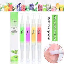 15 ароматов эффективное питание ногтей увлажняющее масло для лечения Ногтей Hangnail Масло для кутикулы Набор для украшения ногтей питательное масло