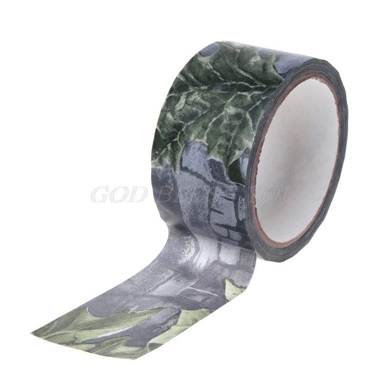 

10mx5cm Army Camo Tape Hunting Shooting Maple Leaf Bionic Camouflage Adhesive Hunting Accessories