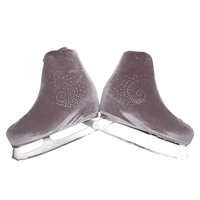 Nasinaya Figure Skating Shoes Cover Velvet for Kids Adult Protective