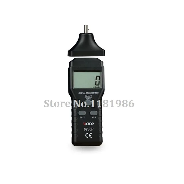 victor 6236p vc6236p non contact digital tachometer rpm meter 2 5