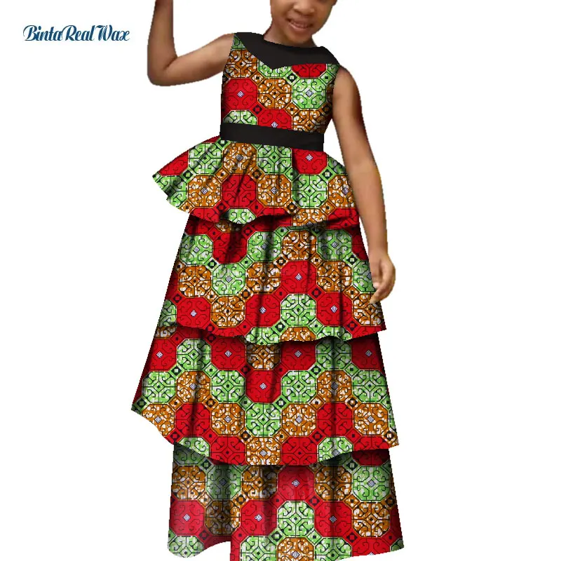 african print girl dresses
