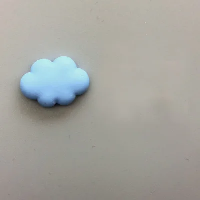 3D Творческий мультфильм стерео Радуга облака Небольшой Магнит на холодильник с животным смолы магнит на холодильник домашний декор - Цвет: Фиолетовый