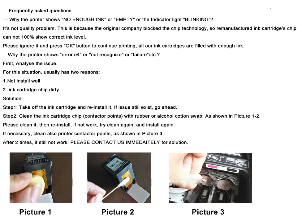 cut 2 questions manual ink