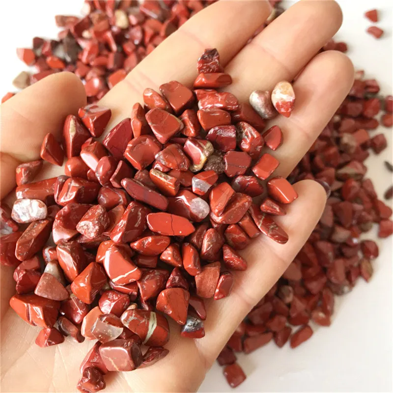 

50g High Quality Red Jasper Gem Stone Freeform Tumbled Stones Feng Shui Natural Stones Home Decoration