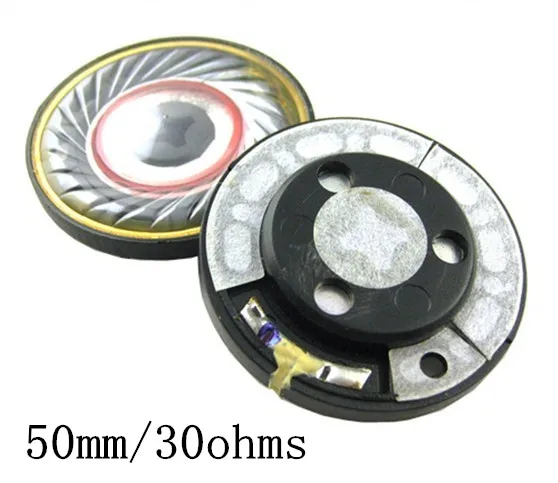 

50mm speaker unit 30ohms HD diaphragm/Composite diaphragm 2pcs