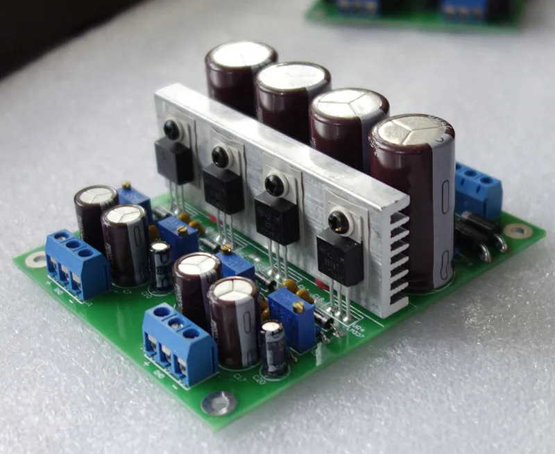 Вход двойной AC6V AC18V Выход 3 V 22В LM317 LM337 положительные и отрицательные Регулируемый