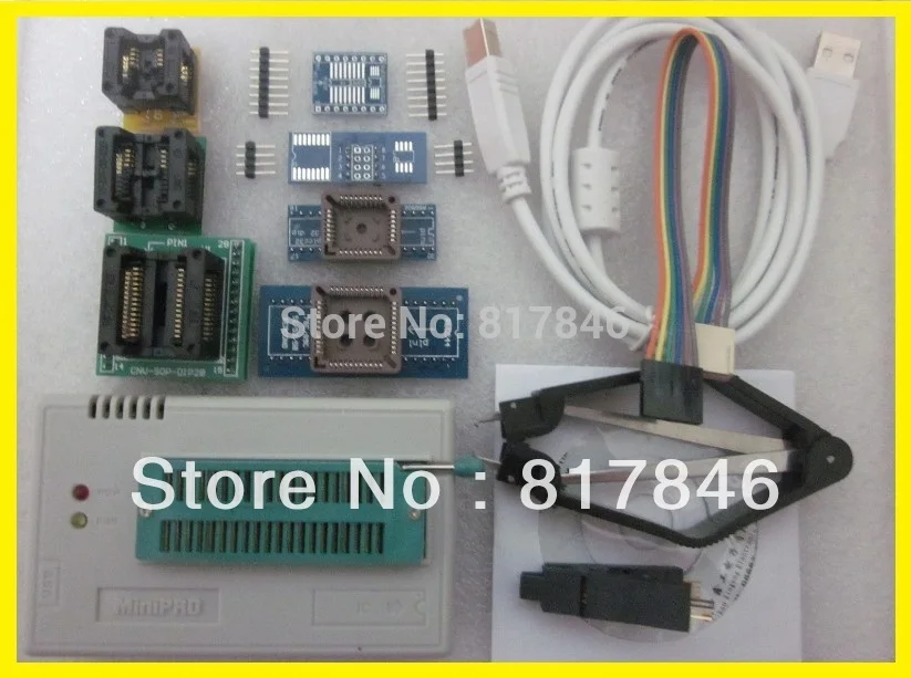 Russian Files V8.05 XGECU TL866A TL866II Plus Universal USB Bios EEPRO AVR Nand flash 24 93 25 Programmer MiniPro +9 Adapters Russian Files V8.05 XGECU TL866A TL866II Plus Universal USB Bios EEPRO AVR Nand flash 24 93 25 Programmer MiniPro +9 Adapters