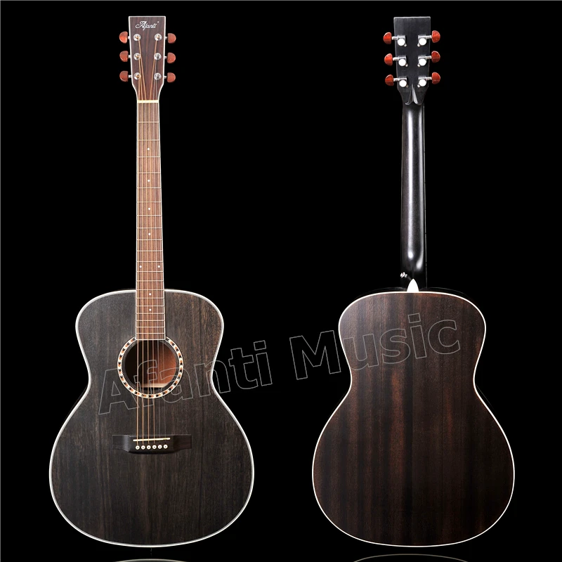 41 inch Acoustic/ Solid Africa Mahogany top / Mahogany back and sides/ AFANTI Acoustic guitar (AFA-919) 41 inch Acoustic/ Solid Africa Mahogany top / Mahogany back and sides/ AFANTI Acoustic guitar (AFA-919)