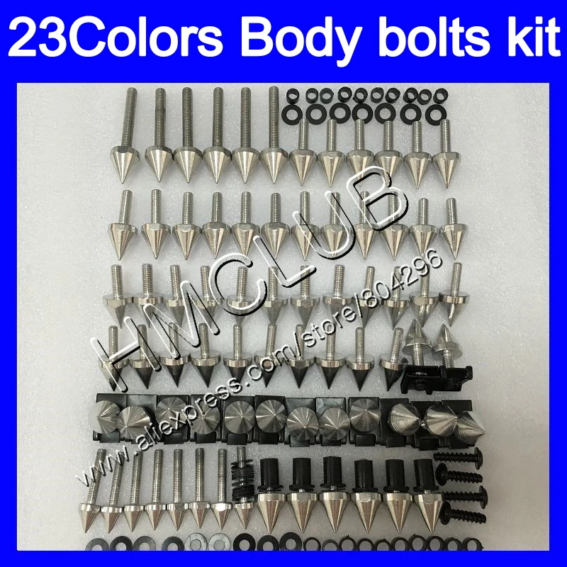 Полный Обтекатель Болты комплект для Triumph Daytona 675 02 03 04 05 06 07 08 2002 2003 2004 2005 06 2008 всего тела винты винт с мелкой резьбой