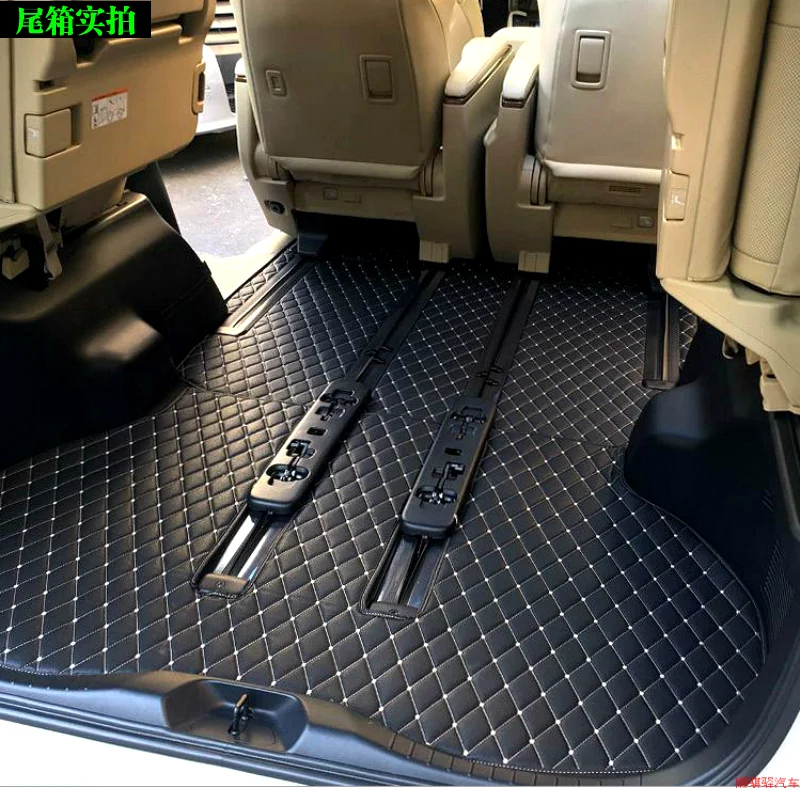 3D Роскошные Slush багажник коврики для ног коврик для Toyota Alphard 2003- левый и правый руль 7/8 сиденья