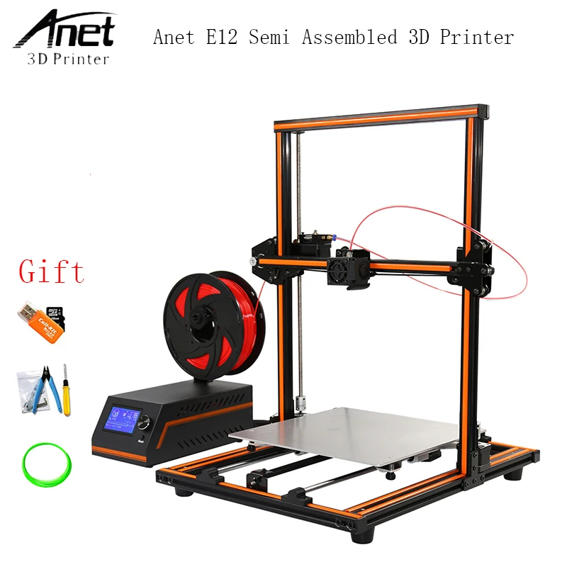 

Anet E12 E10 A8 A6 A8L DIY Kit Semi Assembly 3d Printer Auto Leveling High Precision Update Imprimante 3d Reprap i3 3D Printer