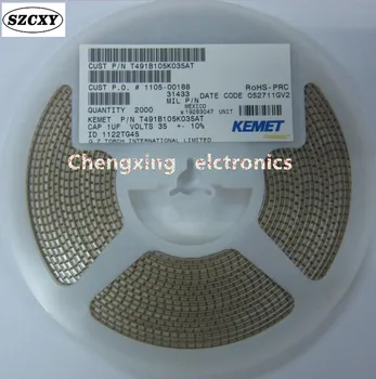 

hot selling ,original T491B105K035AT SMD Tantalum capacitor ROHS