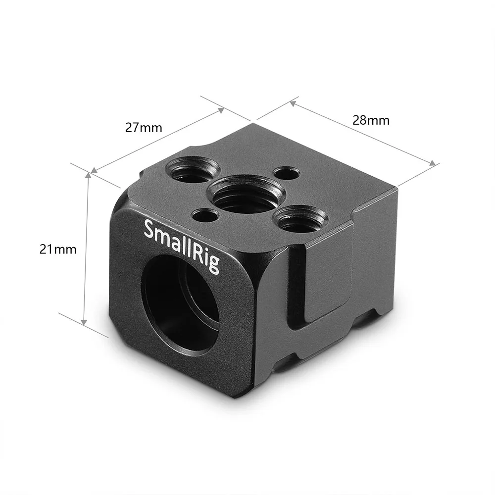 SmallRig быстрый выпуск Топ адаптер рукоятки с Arri определения отверстий для DSLR камеры EVF крепление Артикуляционная рукоятка-2175