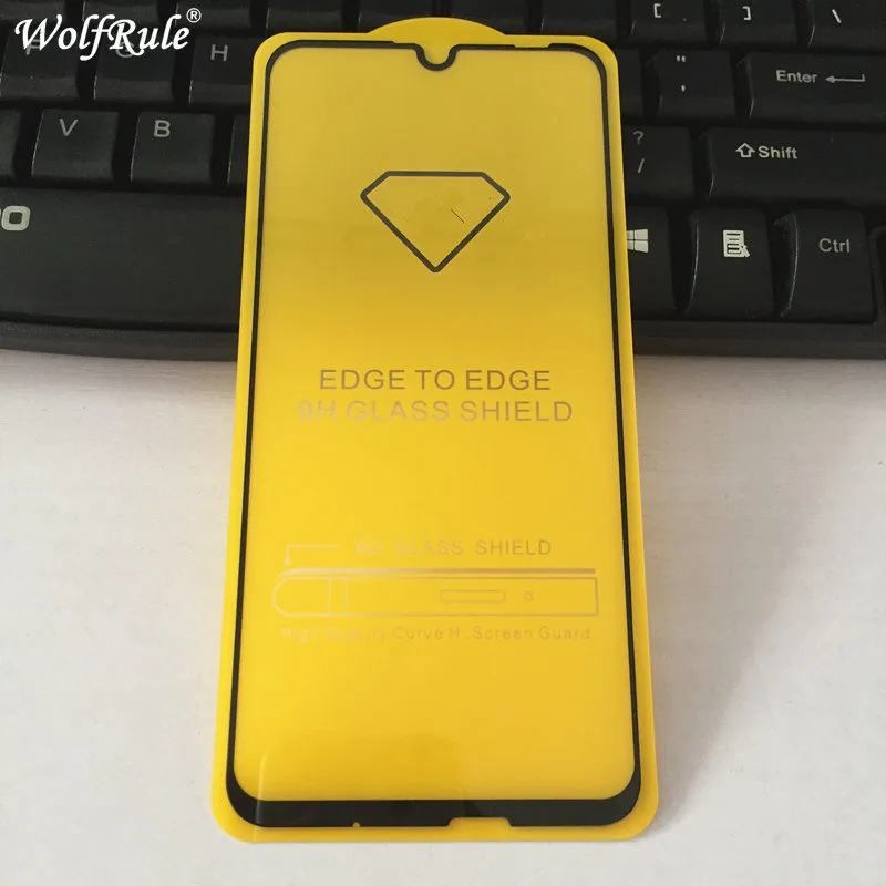Для стекла Huawei Honor 10 Lite защита экрана 5D полное покрытие клея закаленное стекло для