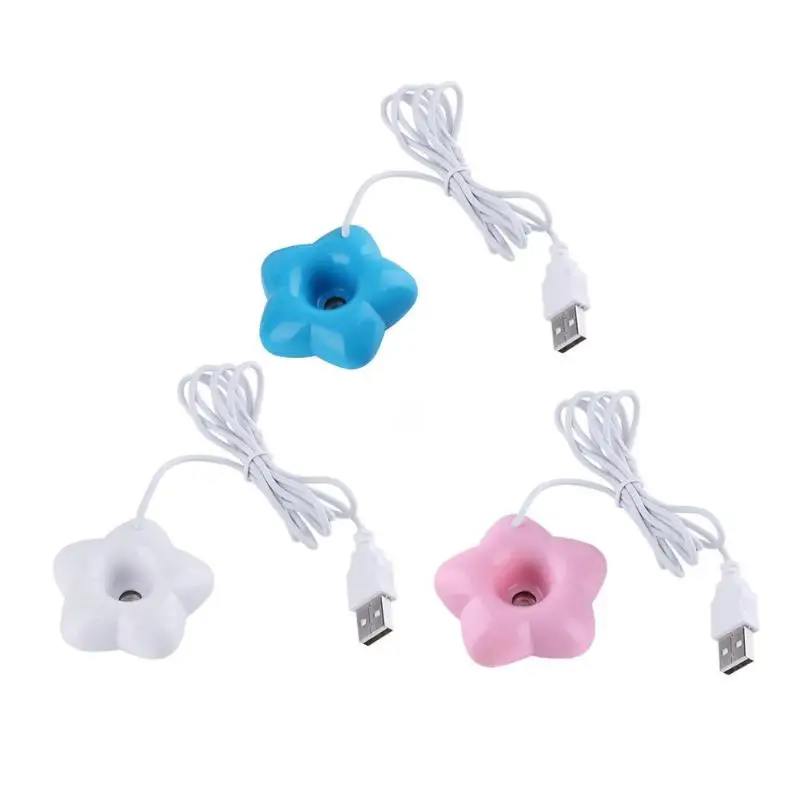 

Mini USB Pentagram Air Humidifier Home Desktop Mist Maker Air Diffuser Portable Aroma Diffuser Steam For Home