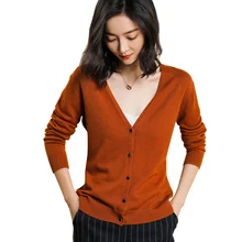 Кашемировый кардиган, свитера, женская блузка, вязаный кашемировый кардиган, пальто, свитер, блуза, одноцветная эластичная тонкая женская повседневная куртка