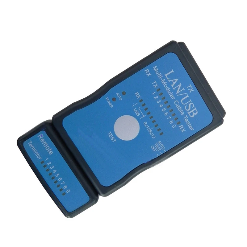 

Multi-Modular RJ-45 RJ-11 Network LAN USB Cable Tester LAN USB Network RJ45 Cat5 RJ11