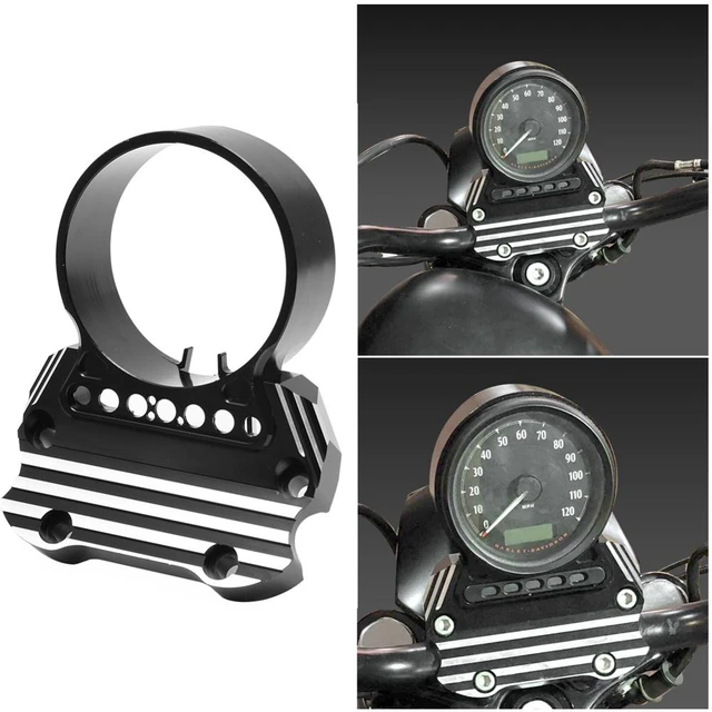 SPEEDO DASH BEZEL WITH INSTRUMENT LIGHTS CUSTOM MOTORCYCLE NEW BILLET ALUMINUM SPEEDO DASH BEZEL WITH INSTRUMENT LIGHTS CUSTOM MOTORCYCLE NEW BILLET ALUMINUM