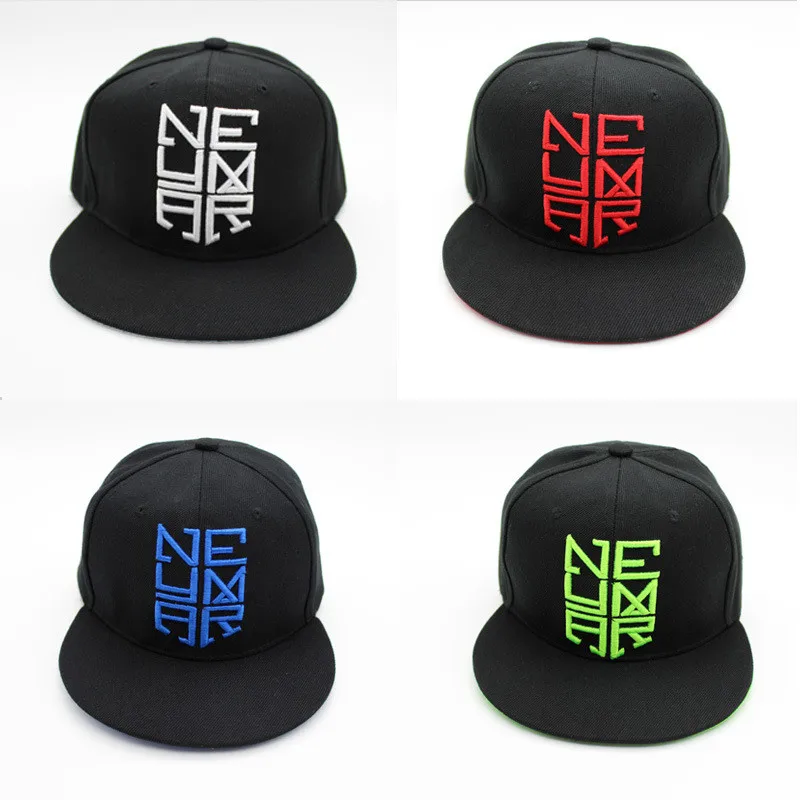 

2018 letter embroidery cotton Baseball Cap Neymar hat hip hop hat Adjustable Snapback Hats for men and women 204