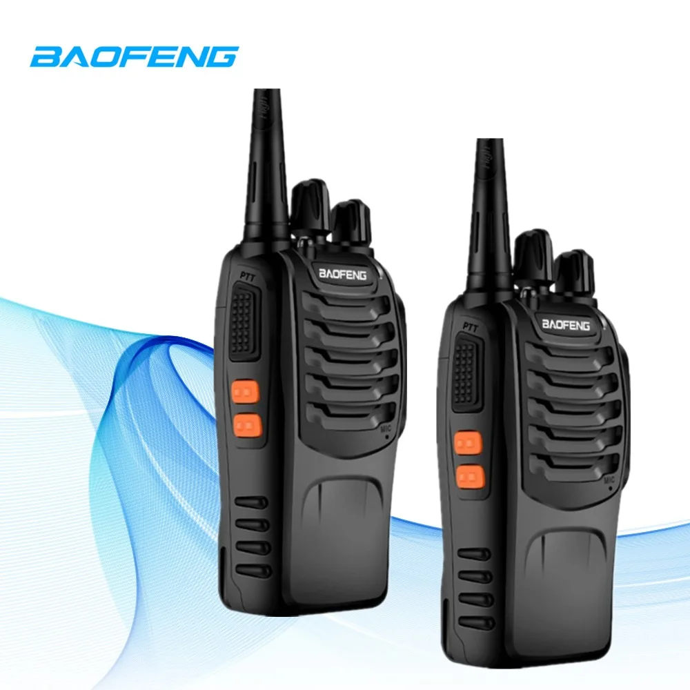 Рация Baofeng для страйкбола 16 каналов FM UHF 400 470 МГц 2 шт.