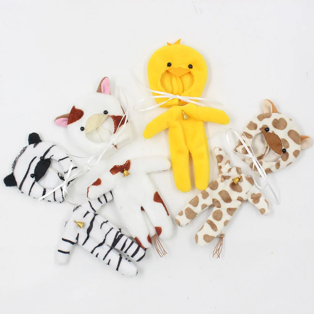 

Free shipping Nude Blyth Doll Animals clothes with hat For Mini Blyth doll Suitable For DIY Change Toy Factory Blyth