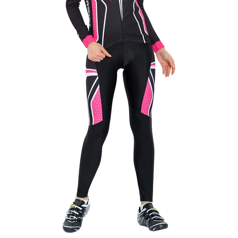 Бренд Pro Велоспорт Джерси наборы с длинным рукавом Куртка MTB Одежда для велосипедной езды велосипедная одежда Skinsuit Женская одежда для велоспорта - Цвет: pants