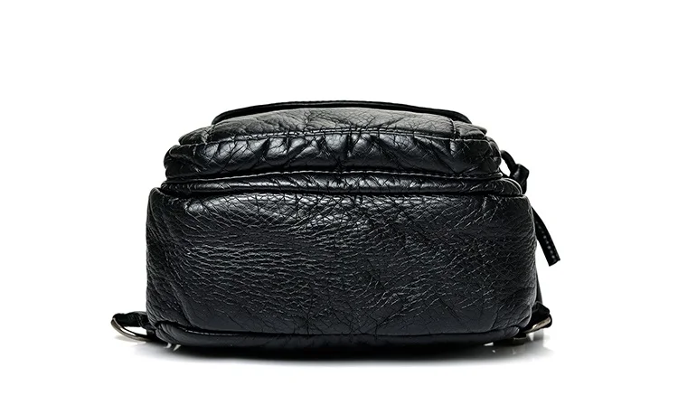 Женский рюкзак с вышитыми цветами, маленькие рюкзаки из мягкой искусственной кожи для девочек-подростков, женская сумка на плечо, нагрудная сумка, черная сумка