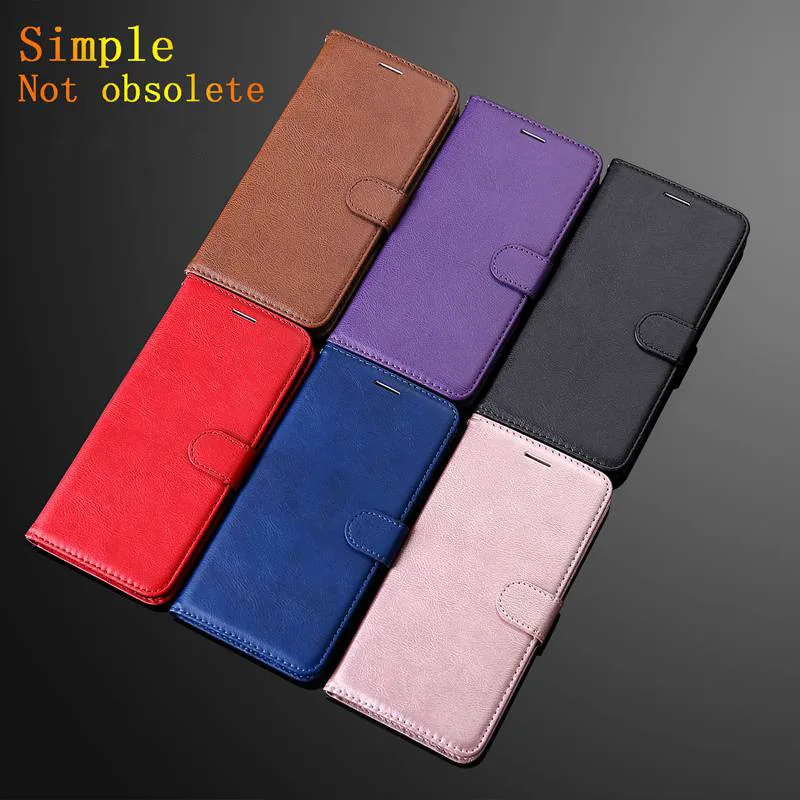 Soft Feel Flip Leather Wallet Case Card Slots Stand W/Lanyard For iPhone 5 5S SE2020 6/6S/7/ 8Plus X XS Max XR 11 12 13 Pro Max flip phone case