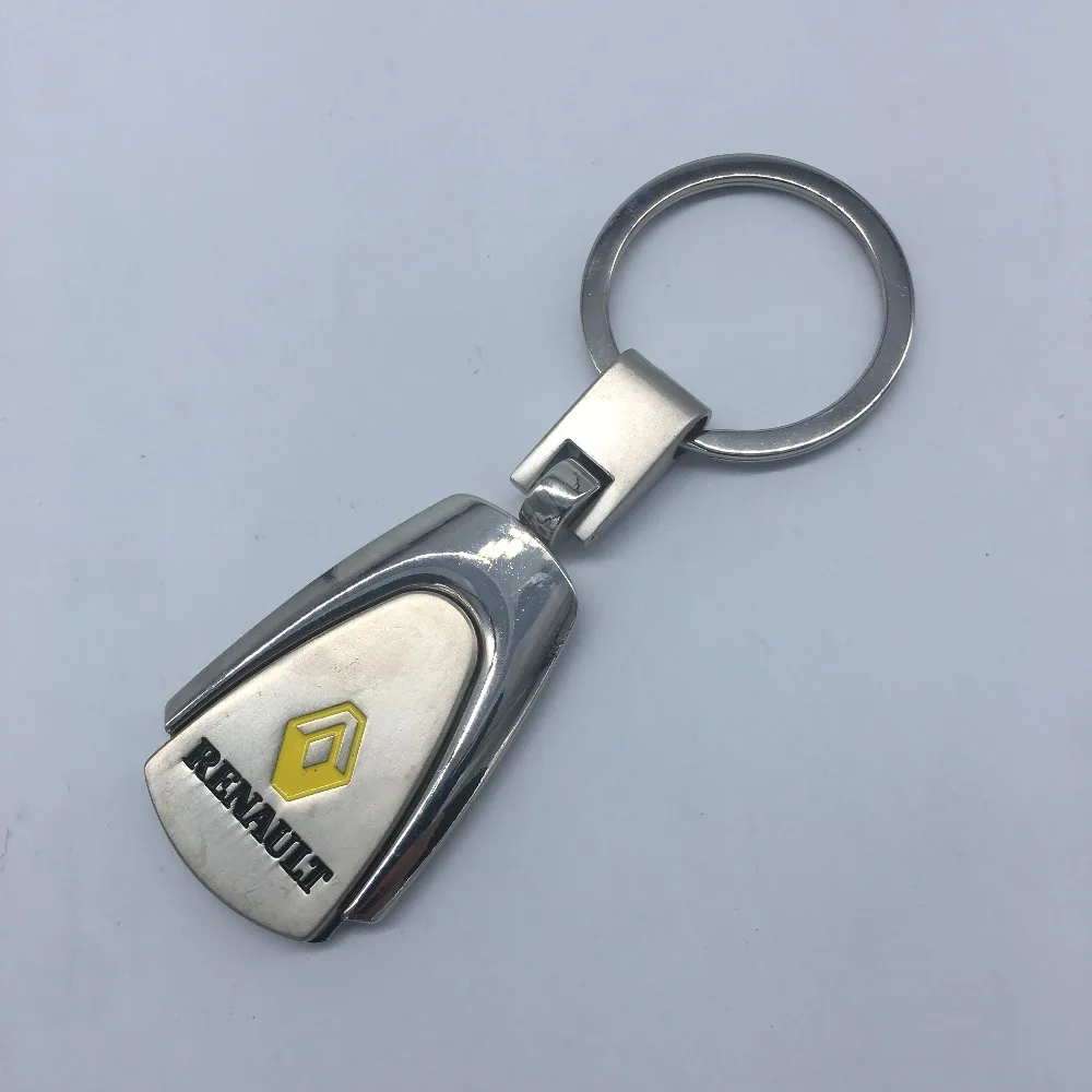 

1pc Fashion 3D Metal Car Key Chain Car Keychain Key Ring Accessories For Renault koleos Twingo Scenic Megane Fluenec Clio