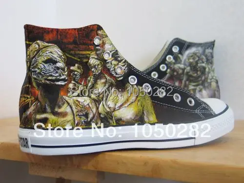 Drop shipping Silent Hill Hand Painted Sneakers Shoes CUSTOM DESIGNED | Спорт и развлечения