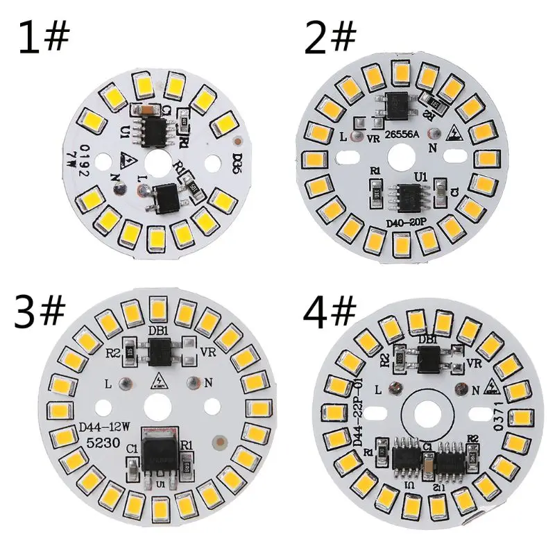 

LED Lamp Panel SMD Light Chip For Bulb Input Smart IC Bean Linear Drive Light Source Decor For Home Living Room