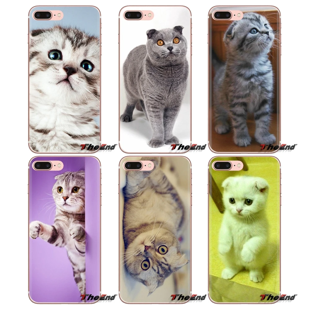 Для iPod Touch Apple iPhone 4 4S 5 5S SE 5C 6 6S 7 8 X XR XS Plus MAX силиконовый чехол шотландский складной