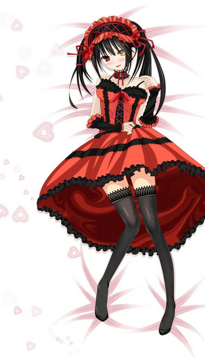Окт. Домашний текстиль Date A Live аниме Каруми 120*210 см односторонняя полиэстер