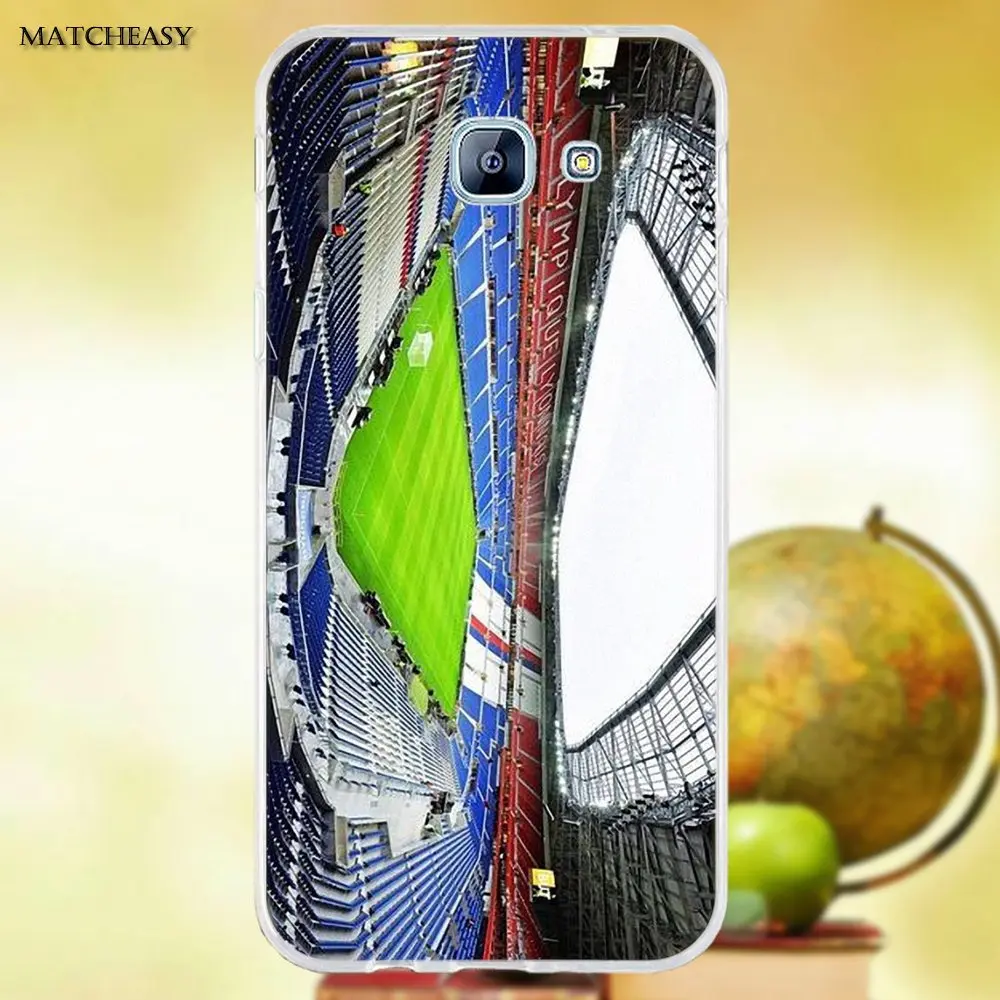 Oedmeb ТПУ оригинал для Samsung Galaxy A3 A5 A7 J1 J2 J3 J5 J7 2015 2016 2017 Ol Lyon Olympique Lyonnais